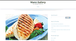 Desktop Screenshot of manngallery.org